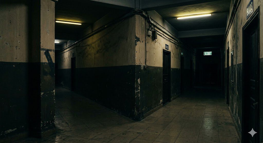 không gian vắng lặng trong chuyện tâm linh có thật ở trường đại học